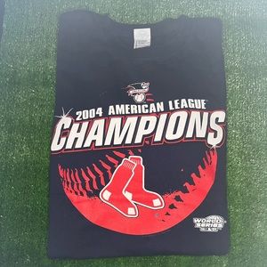 Vintage 2004 Ref Sox League Champions Tee